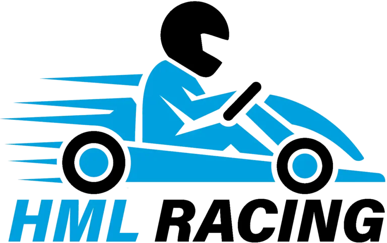 HML Racing Blue and Black Logo.